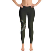 Crab Fish Pattern Leggings